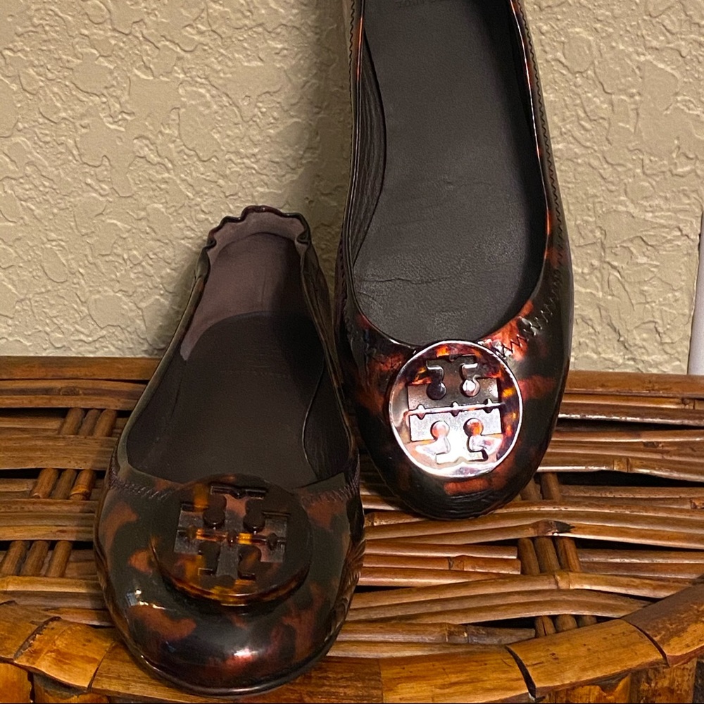 Tory Burch - Authentic Minnie embellished-logo